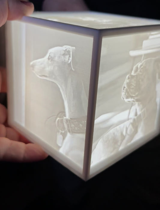 Lighted Memory Box